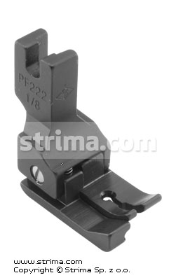 Piciorus compensator teflon, 3.2mm, stanga, tricotaje fine LF1/8K [PF222 1/8]