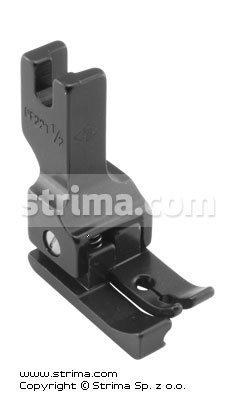 Piciorus compensator teflon, 2.4mm, stanga, tricotaje fine LF3/32K [PF221 1/2 3/32]