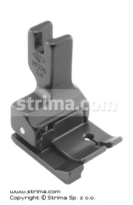 Piciorus compensator teflon, 9.5mm, stanga, tricotaje fine LF3/8K [PF226 3/8]