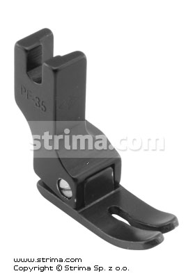 Piciorus teflon, talpita cu latime 11mm PF-35 [CF35]