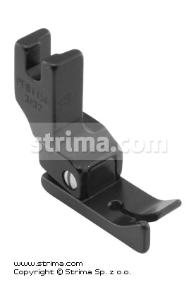 Piciorus teflon cu limitator fix stanga 2.4mm PF8115L 3/32 [CF8115L]