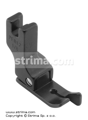 Piciorus teflon cu limitator fix dreapta3.2mm PF812 1/8 [CF812]