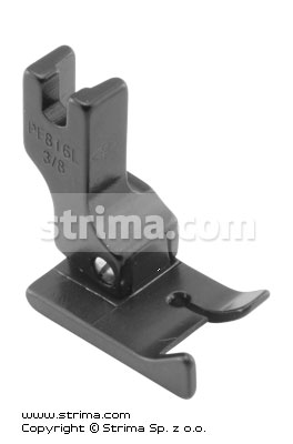 Piciorus teflon cu limitator fix stanga 9.5mm PF816L 3/8 [CF816L]