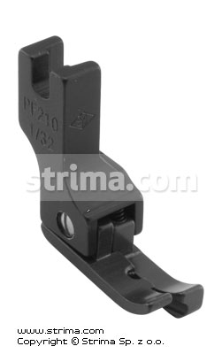 Piciorus compensator teflon tricotaje fine,ingust, dreapta 0.8mm RF1/32NK [PF210 1/32]