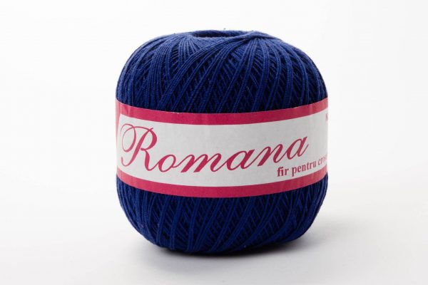 Fire de crosetat  bumbac Romana albastru deschis 1242