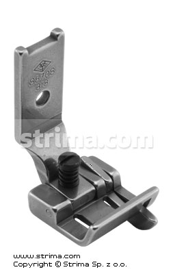 Piciorus pentru masina liniara cu 2 ace 3/8" cu limitator dreapta S570S-3/8×1/32 [P112B]