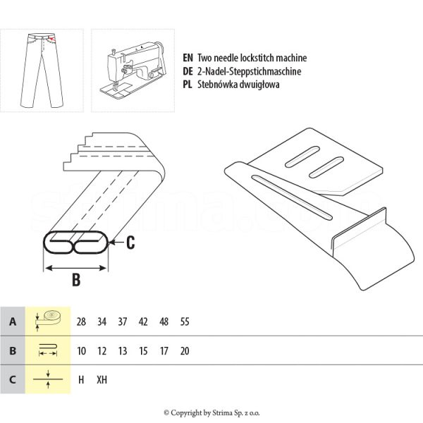 Dispozitiv gaici uberdeck si 2 ace, indoire dubla UMA-124 50/20 XH