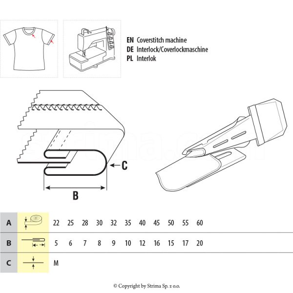Dispozitiv einfas uberdeck UMA-13 60/20 M