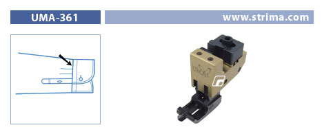 Piciorus Uma cu limitator stanga UMA-361
