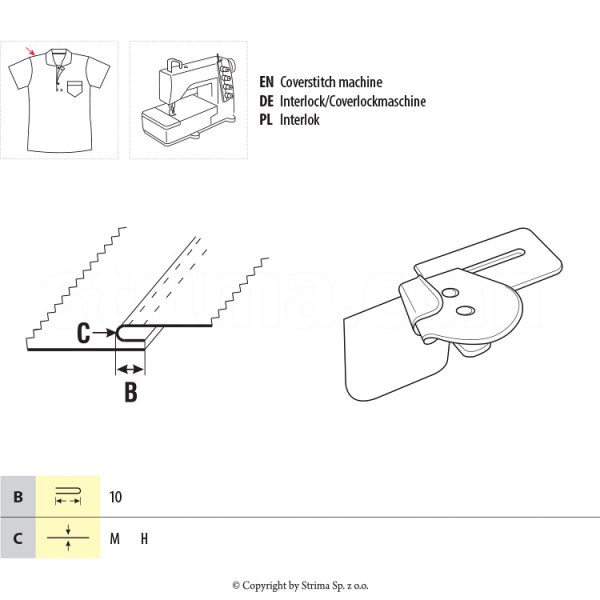 Dispoztiv aplicat bentita incheiat umar UMA-37 10 H