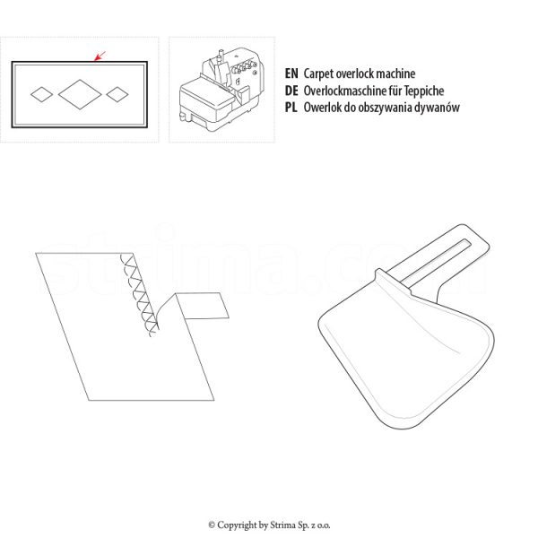 Tighelar covoare UMA-405