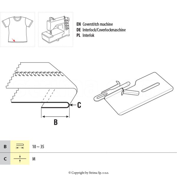 Tighelar ajustabil masina uberdeck UMA-51 10-35 M