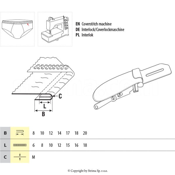 Dispozitiv aplicat elastic in tiv si incretire UMA-86-A 10/8 M