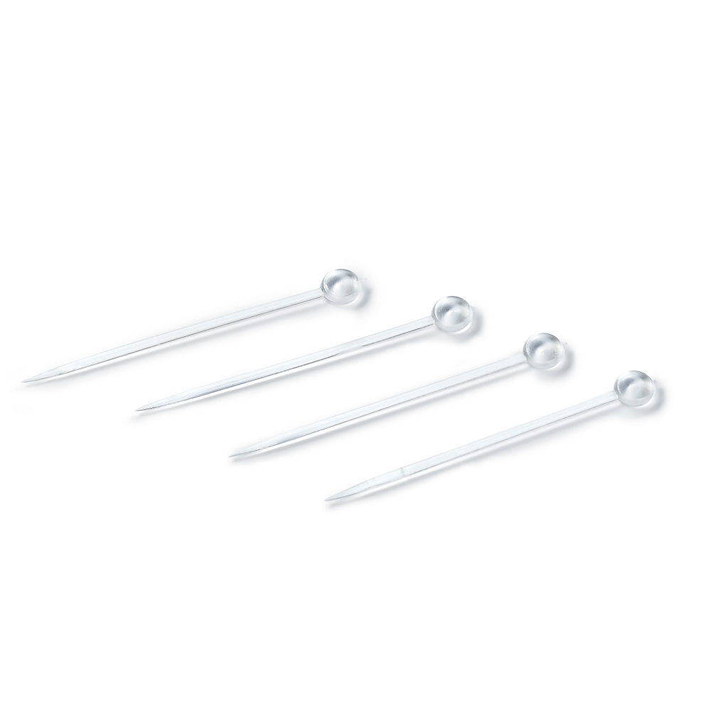 Ace plastic cu carlig, transparente, 1,00 x 35 mm