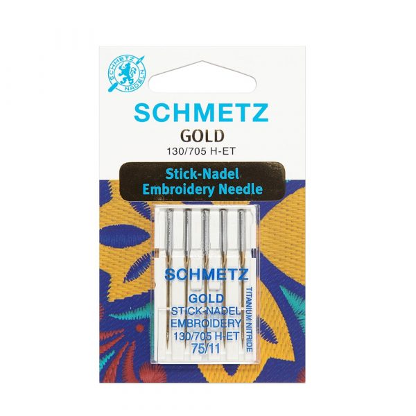 Schmetz Gold Ace masini de brodat, blister de 5 ace