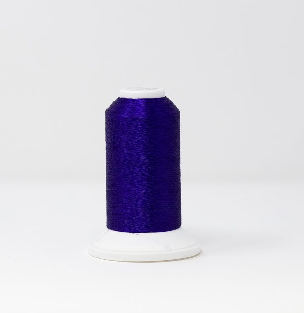 Ata de brodat metalica Madeira CR Tanzanite, 2500 ml