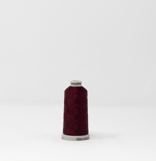 Ata de brodat polyneon Burgundy, finetea 40, con 1000 metri