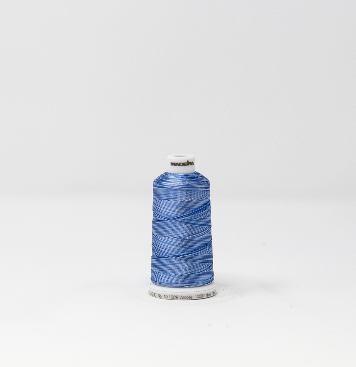 Ata de brodat rayon (vascoza) Ombre Blue