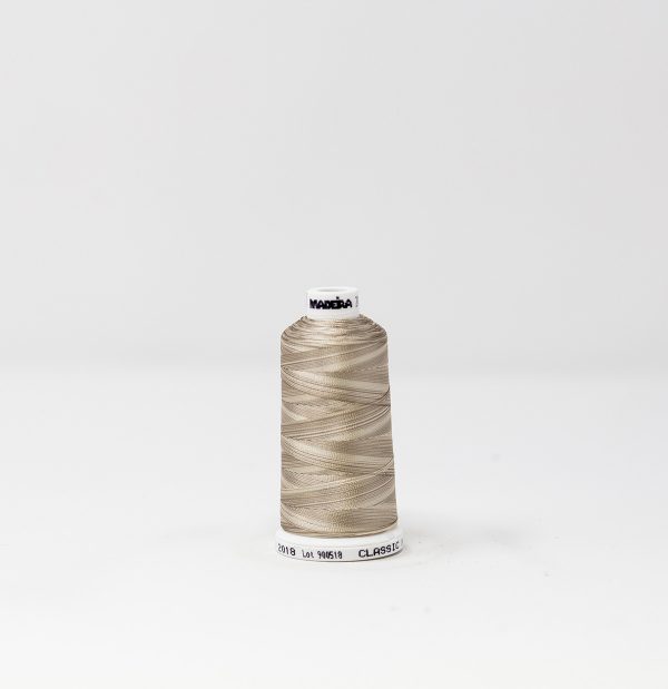 Ata de brodat rayon (vascoza) Ombre Stone, classic 40, con 1000 metri