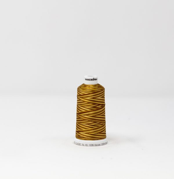 Ata de brodat rayon (vascoza) Ombre Tan, classic 40, con 1000 metri