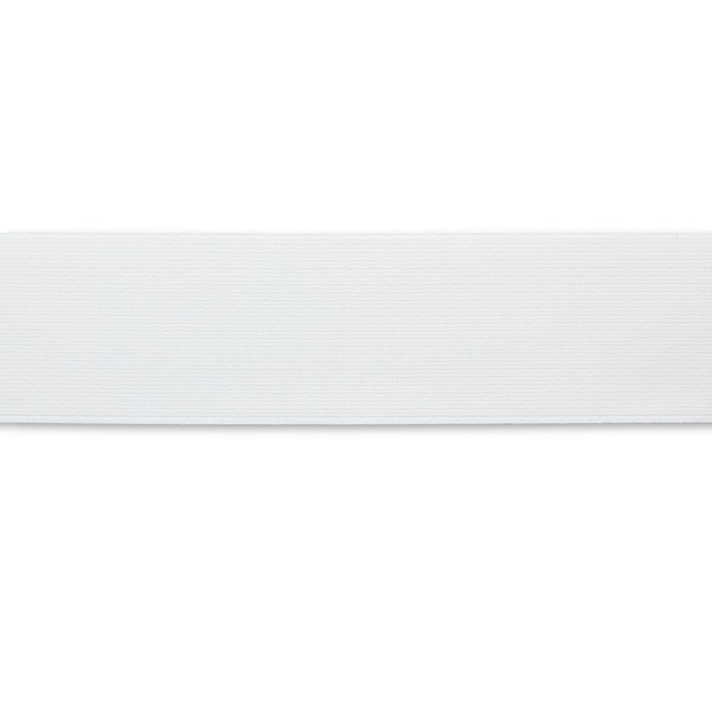 Banda elastic, intindere usoara, alb, 60 mm, 50 m