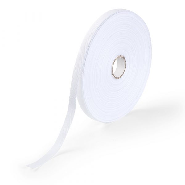 Banda intarire cusaturi sau tiv, alba, 20 mm