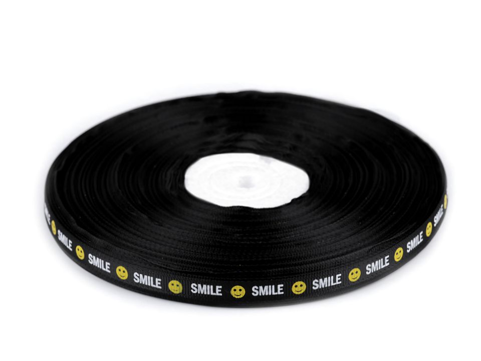 Bandă ripsată Smile / vipușcă, lățime 10 mm ST610016