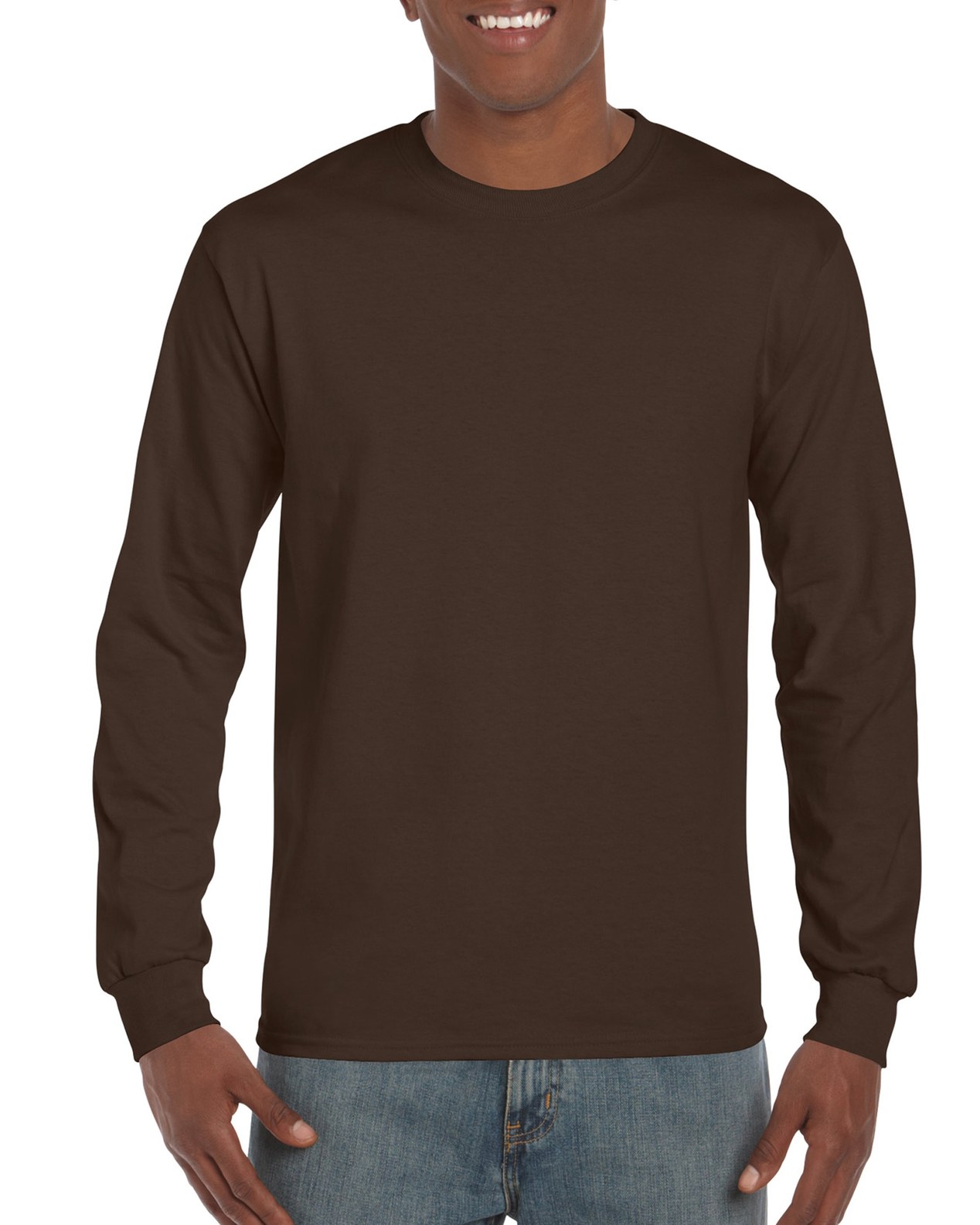 Bluza barbati, ultra bumbac, Maro Ciocolatiu, 203g