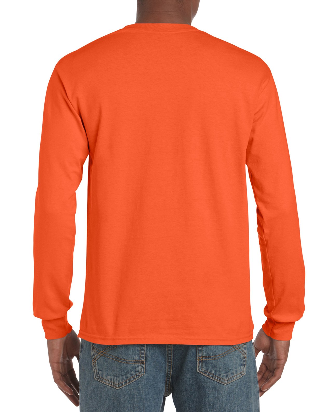 Bluza barbati, ultra bumbac, Portocaliu, 203g