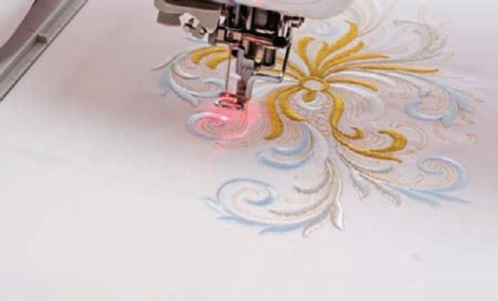 Brother piciorus broderie indicator LED FLED2