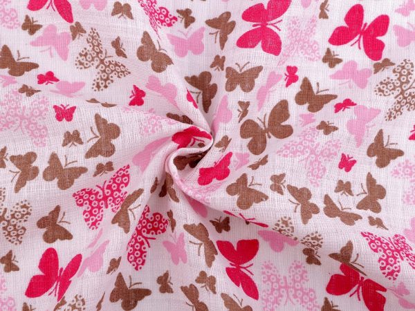 Bumbac imprimat, muselina