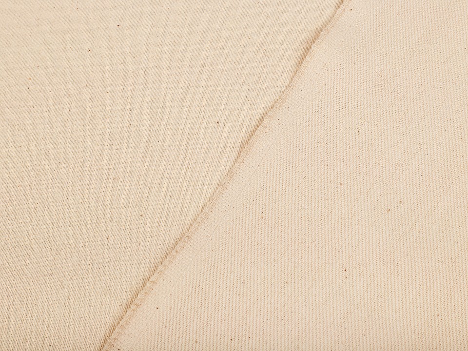 Bumbac uni natural necolorat