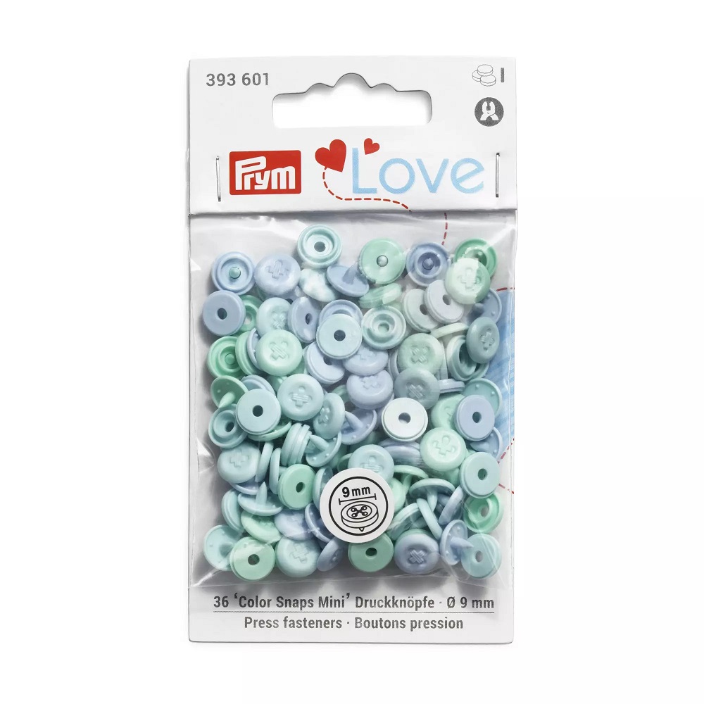 Capse plastic 9 mm, 36 buc