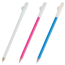 Creion de marcare alb , cu pensula, 20 cm, set 3 buc