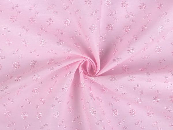 Dantela Madeira cu flori brodate