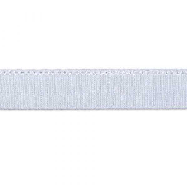 Elastic, extindere redusa, alb, 30 mm