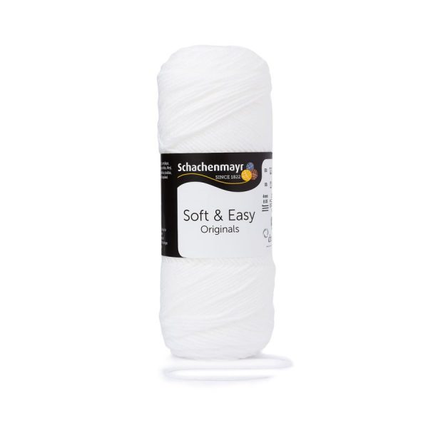 Fir din acril Soft & Easy – White