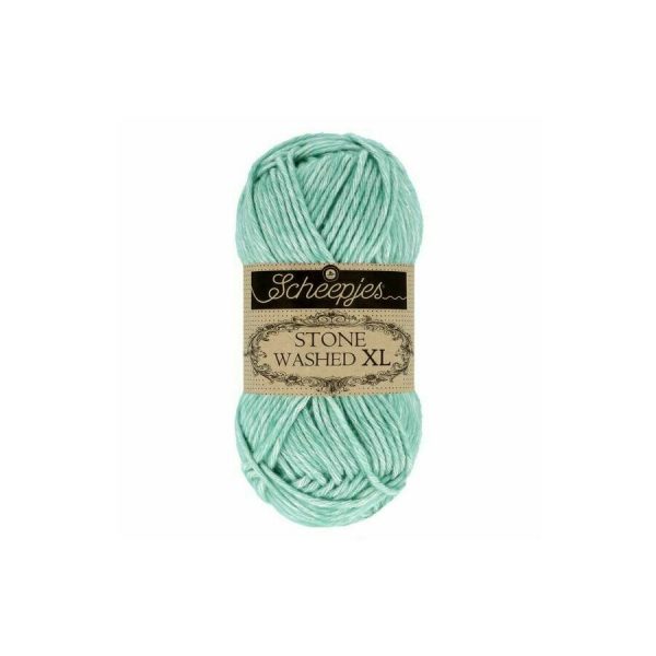 Fir din bumbac Stone Washed XL – Larimar