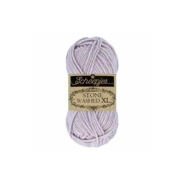 Fir din bumbac Stone Washed XL – Lilac Quartz