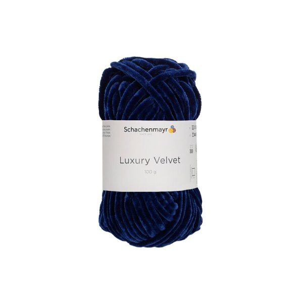 Fir din catifea Luxury Velvet – Navy