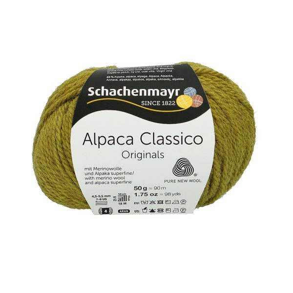 Fir din Alpaca Classico – Apple Green