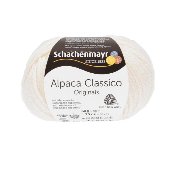 Fir din Alpaca Classico – Natural White