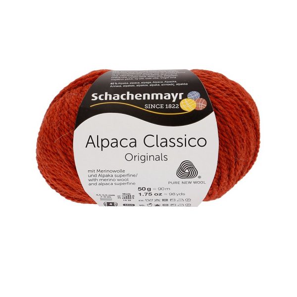 Fir din Alpaca Classico – Rust