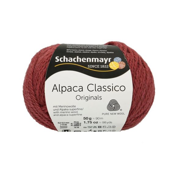 Fir din Alpaca Classico – Winter Mauve