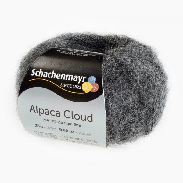 Fir Alpaca Cloud – Charcoal