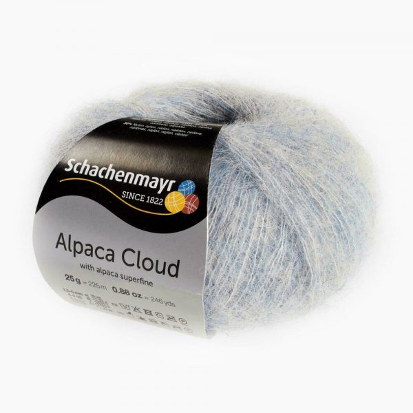 Fir Alpaca Cloud – Sky Blue