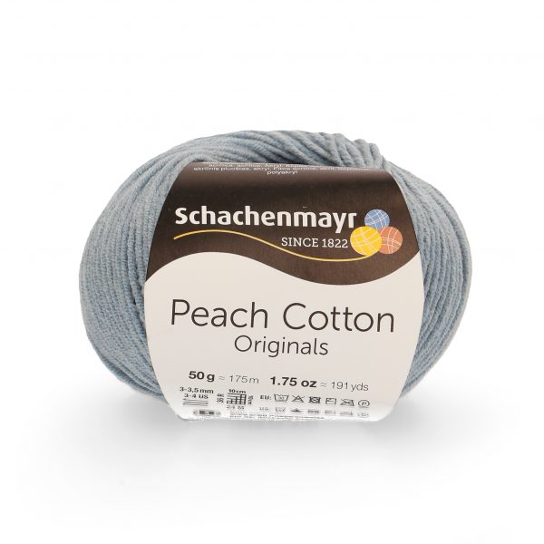 Fir din bumbac Peach 50 g – Denim
