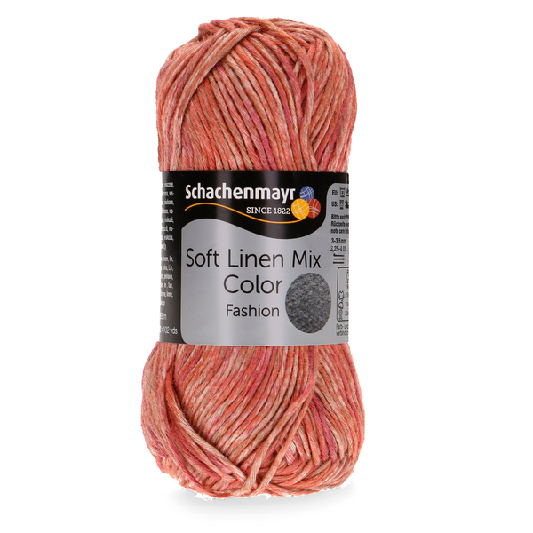 Fir de tricotat Soft Linen Mix Color 00082