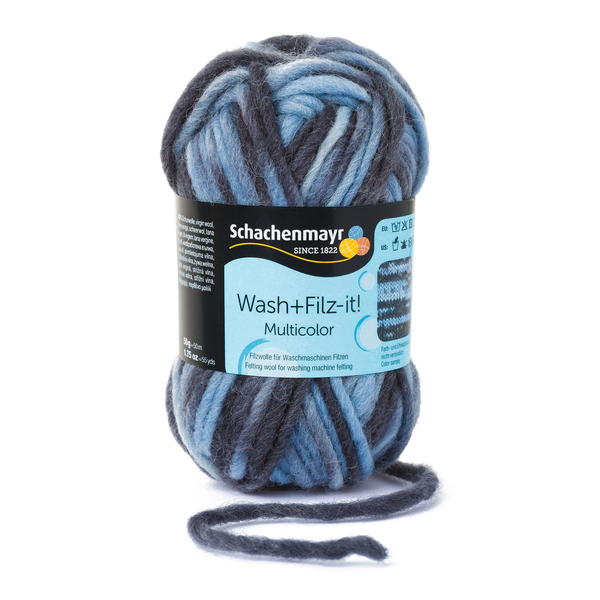 Fir de tricotat Wash+Filz-it! Multicolor 00246