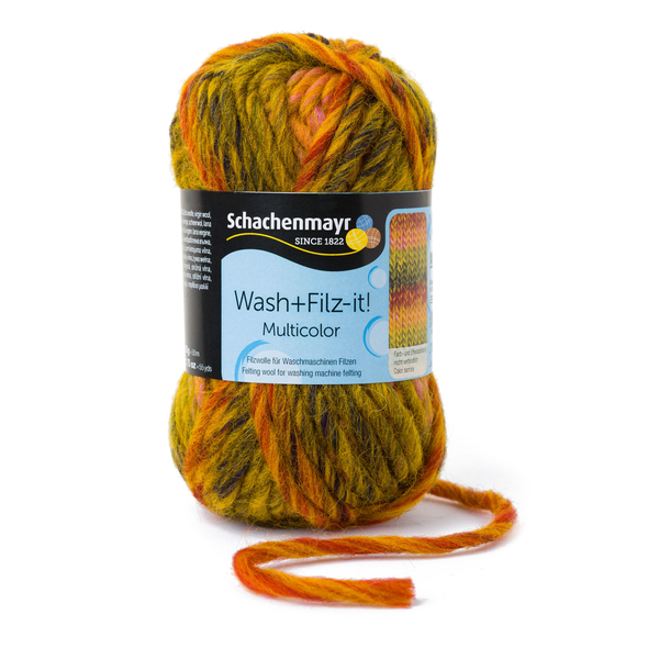 Fir de tricotat Wash+Filz-it! Multicolor 00255